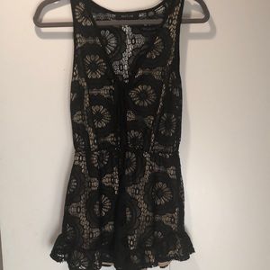 Kaitlyn lace romper